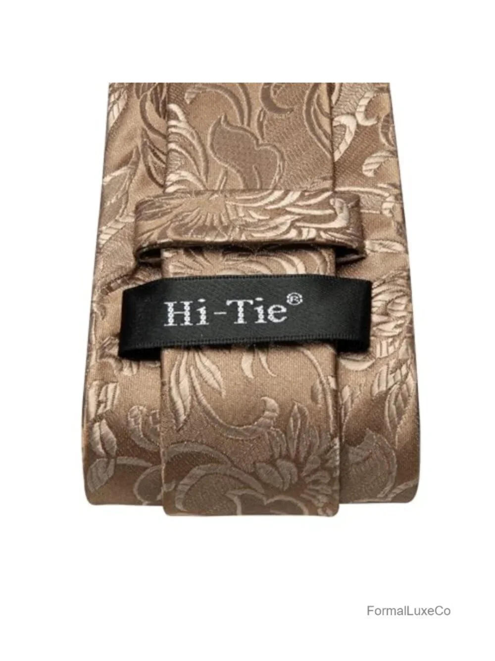 Silk Tie Set with Pocket Square and Cufflinks, Formal Business Accessory for Men
